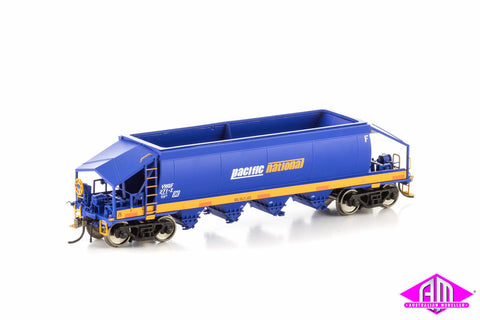 VHQF Quarry Hopper, Blue & Yellow with Pacific National Logo, Single Car VHW-26