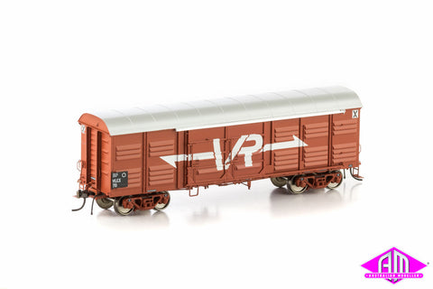 VLCX Louvered Van, VR Wagon Red with Large VR Logo, 4 Car Pack VLV-18