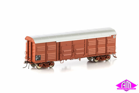 VLCX Louvered Van, VR Wagon Red with No Logo, 4 Car Pack VLV-20