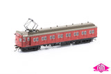 Tait VR Carriage Red with Disc Wheels & No Signs - 4 Car Set VPS-20 HO Scale