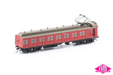 Tait VR Carriage Red with Disc Wheels & No Signs - 4 Car Set VPS-20 HO Scale