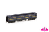 E Passenger Car VR Carriage Red (1963-1971 Era) - 4 Car Set VPS-31