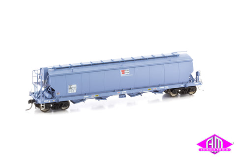 Grain Hopper AWB WGSY STANDARD GAUGE, FADED DARK BLUE circa 2010 - CURRENT (WGS06) 3pk