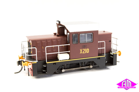 NSWGR X200 Class Rail Tractor X210 Rail Tractor - Indian Red