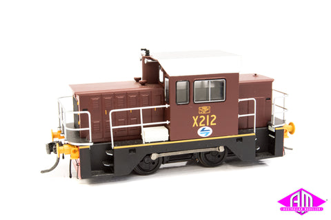 NSWGR X200 Class Rail Tractor X212 Rail Tractor - Indian Red