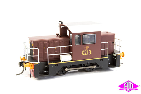 NSWGR X200 Class Rail Tractor X213 Rail Tractor - Indian Red