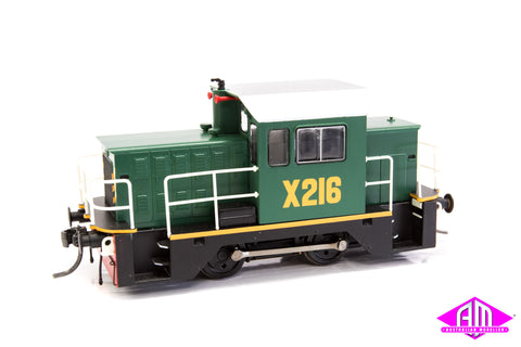 NSWGR X200 Class Rail Tractor X216 Rail Tractor - Green