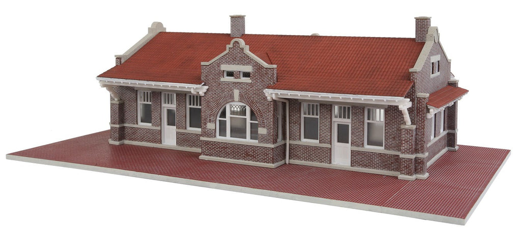 933-4055 Brick Mission-Style Depot Kit (HO Scale) – Australian