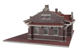 933-4055 - Brick Mission-Style Depot Kit (HO Scale)