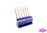 DCC Concepts DCP-CBS6 - Cobalt-S Lever (6 Pack)