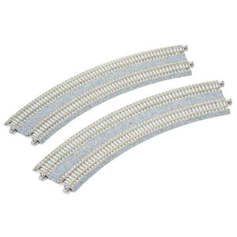 KA20-183 - Unitrack - Double Track - Curve - 315mm Radius - 45 Degree 2pc (N Scale)