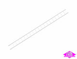 LS-4 - Styrene - Ladder - 1:100 (HO Scale)