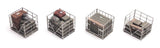 Artitec - Metal Cage Pallets - 4pc (HO Scale)