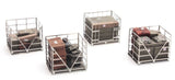 Artitec - Metal Cage Pallets - 4pc (HO Scale)