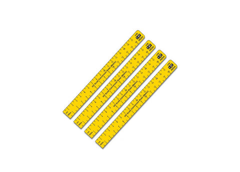 PR-CR-87M Conversion Ruler Metric 1:87 (HO Scale)