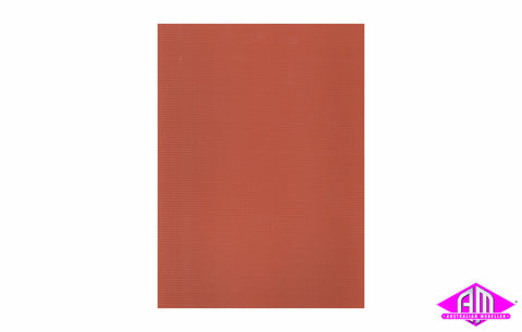 SLA-00407 4mm Flemish Brick Red 300x174mm