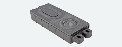 50343 - Speaker - Square - 4 Ohm - Passive Radiator - 29mm x 65mm x 14mm