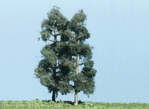 TK20 - Columnar Pine Trees 4pc (11.4cm)