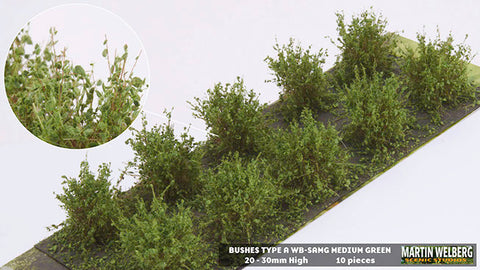 WB-SAMG - Bushes - Type A - Medium Green