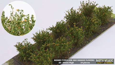 WB-SAO - Bushes - Type A - Orange
