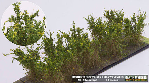 WB-SCG - Bushes - Type C - Yellow