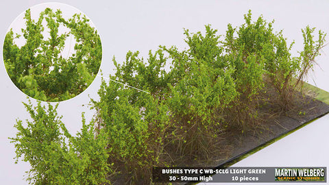 WB-SCLG - Bushes - Type C - Light Green