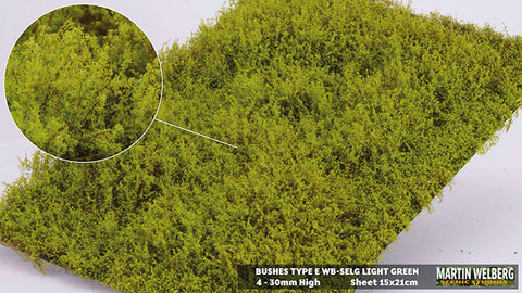 WB-SELG - Bushes - Type E - Light Green